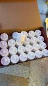 Atmosphere electronic small candles, electric candles, Buddhist products, electronic candle lamps for Buddha offerings, lotus lamps, lotus lamps Specification image